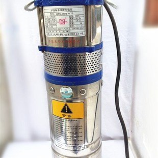 浙江大明不锈钢铜线单相220V家用潜水泵三相双机封高扬程多级水泵