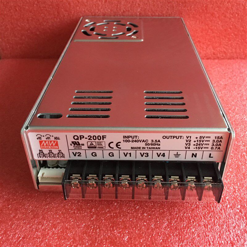 QP-200D/200F 200W QP-200-3A/B/C/D/E  台湾明纬四路开关电源