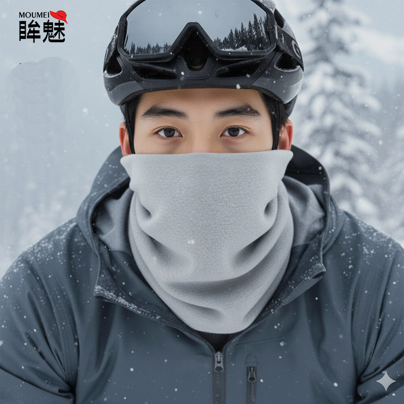 95棉保暖围脖男女同款秋冬季