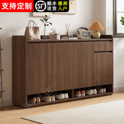 实木鞋柜家用门口可定制