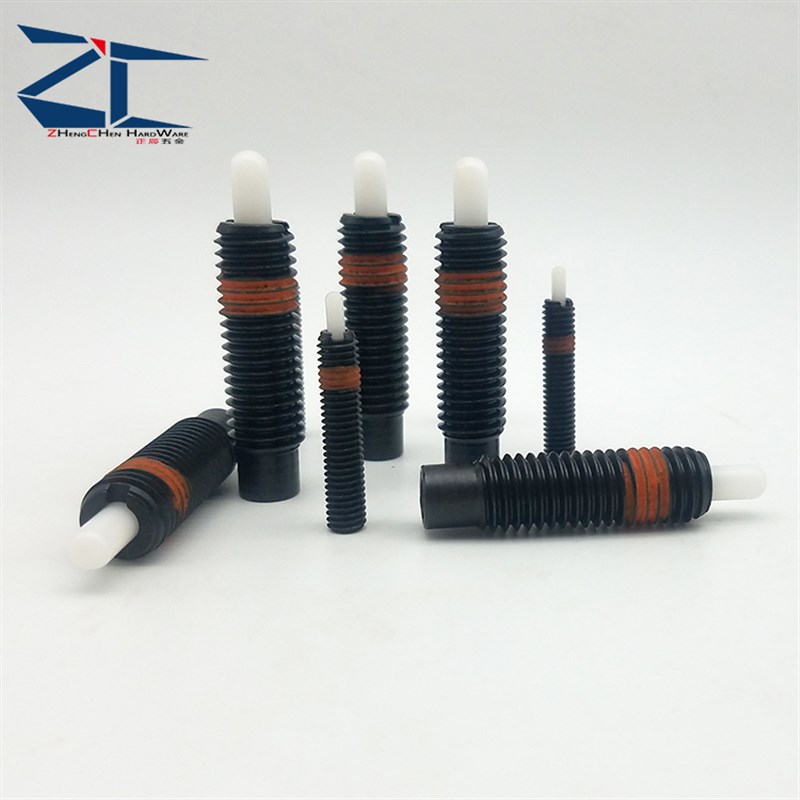 ZAP16尼龙凸销定位NPJL3/4/5/6/8/10/12/16/20/24  弹簧柱塞顶丝