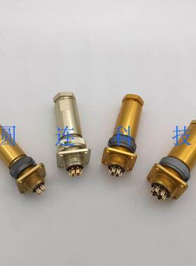 航空插头插座 PC-4芯 7芯 10芯 4TZ 7TZ 10TZ PY04 俄标连接器