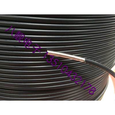 RG402黑色半柔线镀银屏蔽抗干扰SFX141线SFF-50-3半柔同轴线 热卖