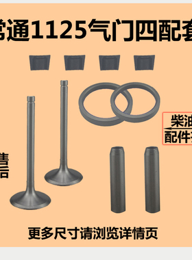 常州常通柴油机CT1125CT1130ZS1125ZS1130 气门导管四配套  组件