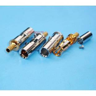 C4.6插头 C5公插头 RF射频连接器 接75 2线缆 NEC