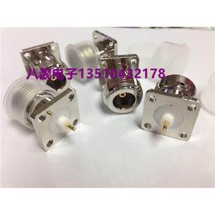固定PCB平板 50KF射频接头 N母座 无线工程专用 四孔 特制50欧
