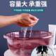 洗脸盆轻奢家用塑料脸盆子大号透明加厚耐用学生宿舍用洗衣洗脚盆