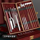 采耳工具套装 掏耳朵鹅毛棒扣毛毛专业挖耳朵神器发光挖耳勺全套