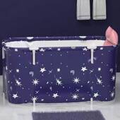 厂家直供长方形折叠浴缸浴桶成人全身泡澡桶儿童洗澡盆大人洗澡桶