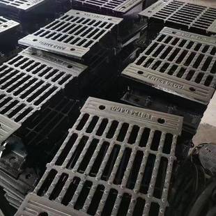 球墨铸铁横截沟500 铸铁横截沟 580排水沟横截沟篦子承插式