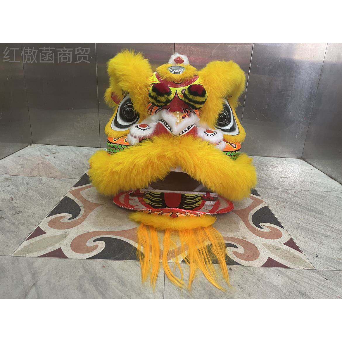 醒狮南道具南狮狮训练广东醒狮头醒狮狮南狮头狮10232621龙狮狮头