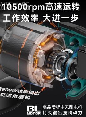 大艺锂木电锯CDIA78058G无刷充电式切割机6寸电圆锯工-模板工手提