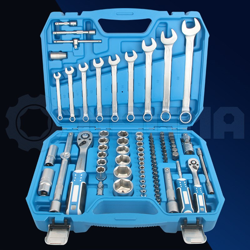 82件套筒扳手组套  套筒棘轮扳手 六角扳手 汽修工具 五金工具