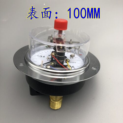 天湖YXC100ZT磁阻式轴向带边电接点压力表 真空表01 16 25MPA