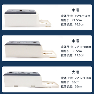 鱼缸上置过滤盒子干湿分离过滤槽水族箱顶部循环过滤盒上滤滴流盒