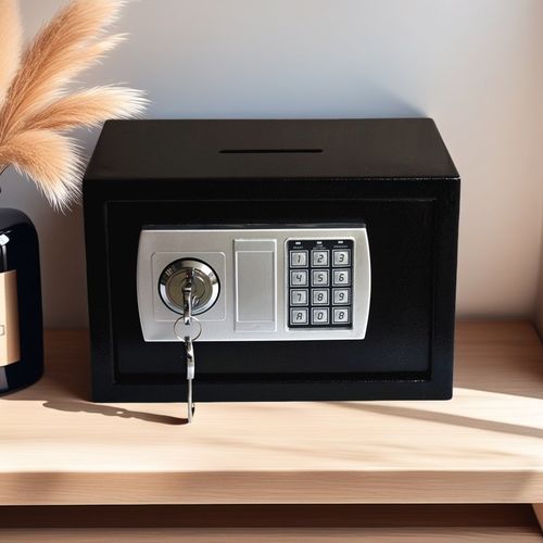 金属大号密码储蓄罐成人存钱罐保险箱密码锁储钱罐男孩女孩储蓄箱