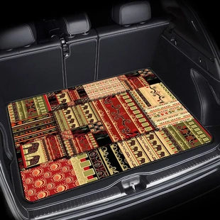 temu熱銷汽車后備箱墊物品墊防塵墊耐磨耐臟易打理防塵墊貼標(biāo)