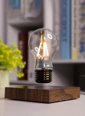 新品磁悬浮灯泡黑科技个性礼卧室床头氛围复古包邮