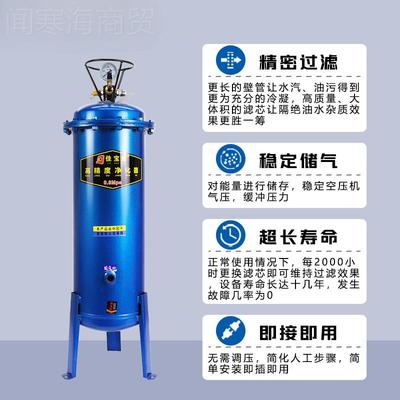 气泵空压机气小型油分器离压缩空净化器喷漆除水过F759TMM5水滤器