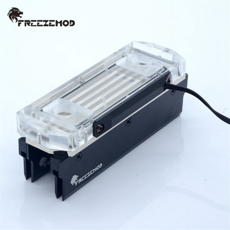 FREEZEMOD电脑水冷MEO-PM0AB内存马甲DDR4宽版磨砂面送硅胶导热片
