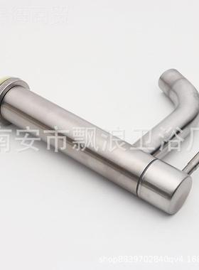 厂家销04不锈钢单冷直面盆水卫龙头IQE台下洗手盆生间浴室3建材卫