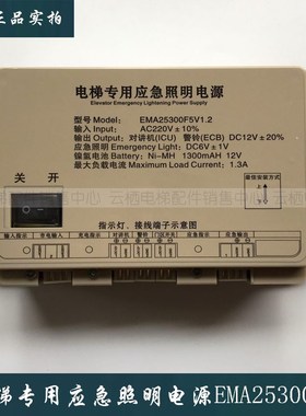 奥的斯sweet江南快速EMA25300F5电梯专用应急照明电源EMA25300B9