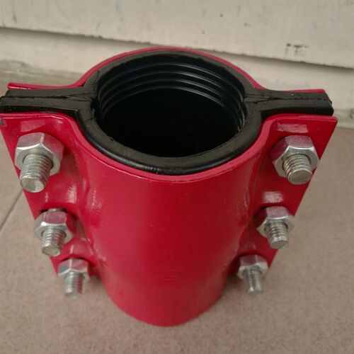 钢制快接水管抢修器抢修接头哈夫节开边快接修补器抱箍4分6分1寸