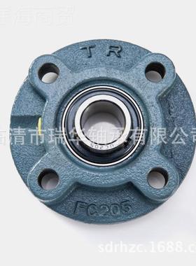 广东TR轴圆承UFC210 带凸台形座顶丝外球YKE面球轴承CCF210