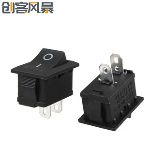 船型开关117S船形开关8.5 13.5MM 250VAC 开关按钮 两脚