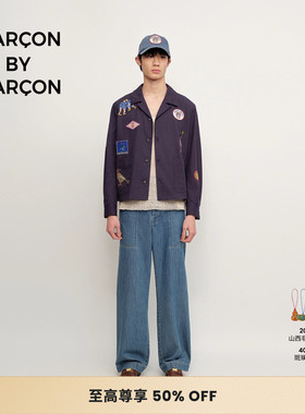 GARCON BY GARCON 25春夏 NEED SUN 刺绣故事古巴领长袖衬衫