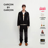 GARCON 25秋冬牛津帆布多结构刺绣夹克外套