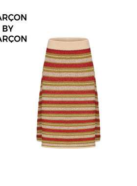 GARCON BY GARCON 秋冬太阳市集提花毛巾感圈圈纱毛衫半身裙