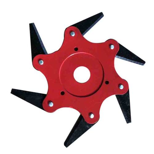 割草机新款打草头六叶刀头除草头打草盘绳 割草机打草头通用配件