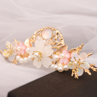 汉服头饰古代发冠少女头冠古风发饰古装配饰顶钗发簪盘发头钗