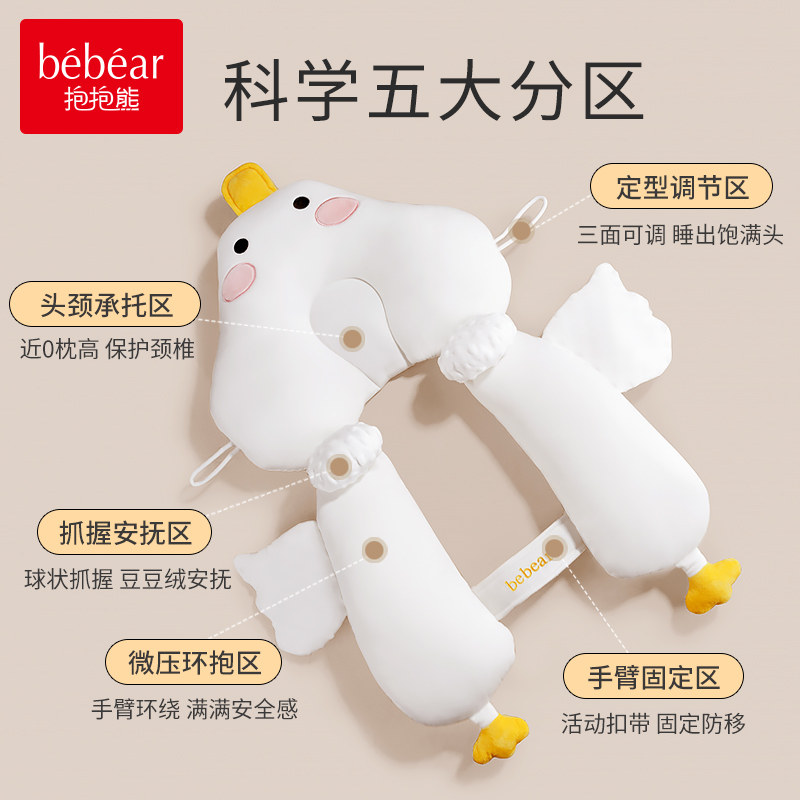 幼婴儿定型枕头宝宝纠正矫头型新生0到6个月1岁安抚睡觉神器夏季,婴童用品,婴童枕头/枕芯,淘宝优惠券,粉丝福利购,淘宝优惠卷