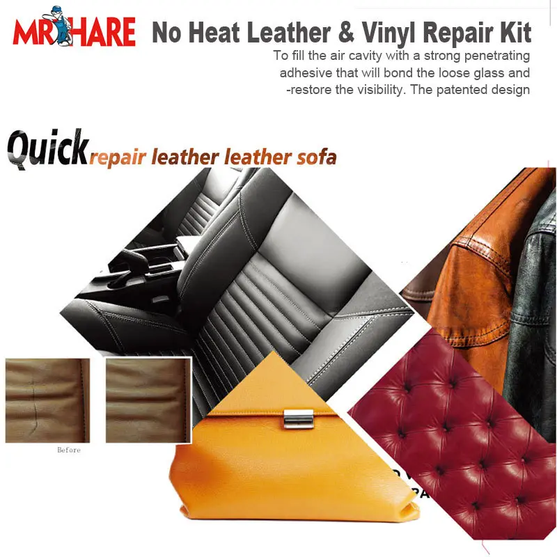 汽车家具皮革修补工具套装leather vil repair kit