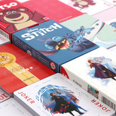 冰雪奇缘扑克史迪仔草莓熊卡片游戏艺术卡通扑克