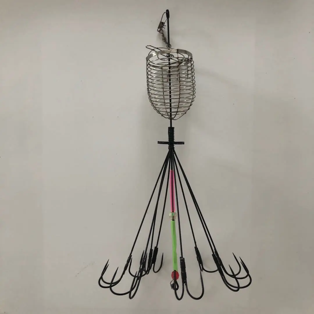 新品抄鱼专用带饵笼鱼钩 皮匠鱼 鲢鳙钩 锚鱼 钓螃蟹渔具