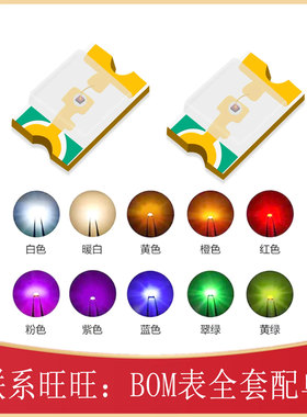 发光二极管/LED0603-R-RD NCD0603R1/G2/G3/B1/C1/W1/Y1/B5/O1