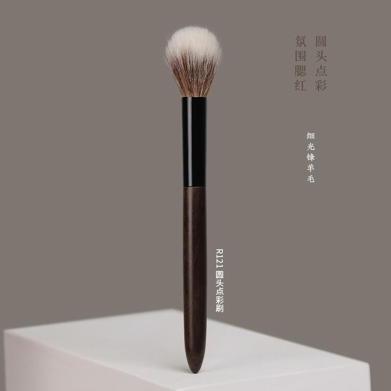 七彩刷刷细光锋羊毛R121小号圆头点彩刷氛围感腮红刷化妆刷面部刷