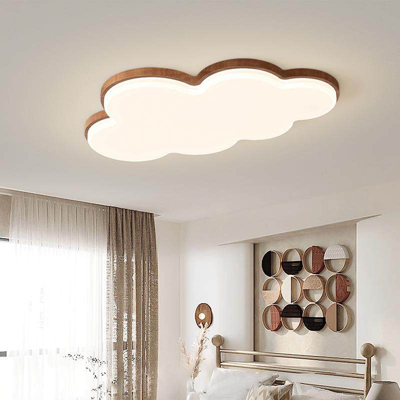 云朵卧室灯新中式胡桃木纹吸顶灯现代简约儿童房灯全光谱护眼灯具,农机/农具/农膜,其它农用工具,淘宝优惠券,粉丝福利购,淘宝优惠卷