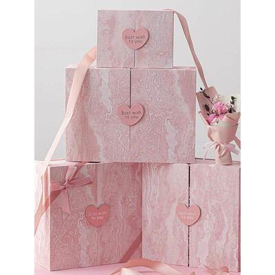 口红礼品盒520仪式感礼盒空盒香水精美礼物盒送女生化妆品包装盒
