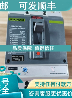议价HYUNDAI UPB100S 80A 100A 断路器
