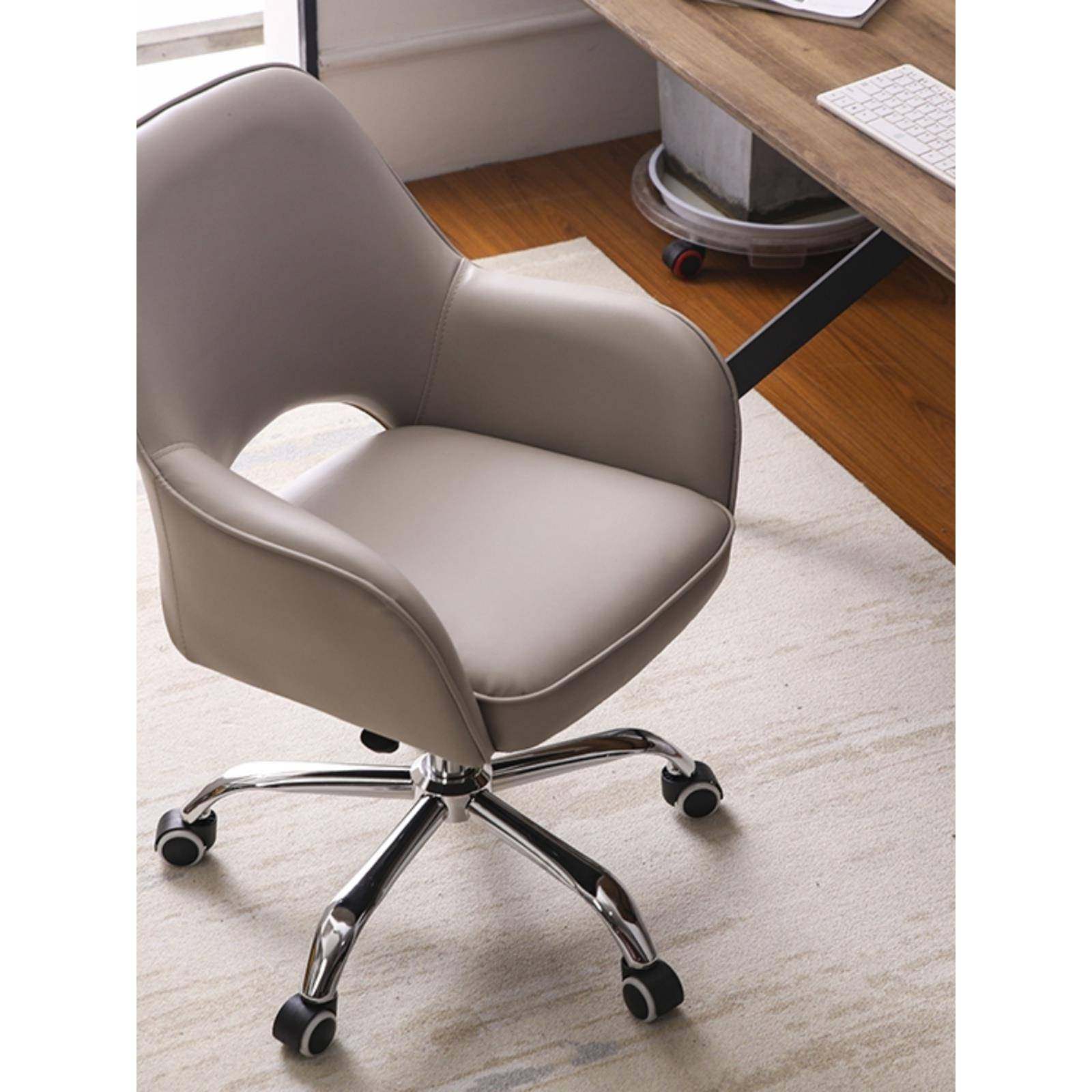 cs北欧电脑椅单人书桌卧室滑轮学习写字升降办公靠背久坐家用凳