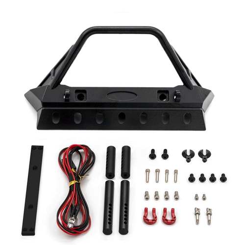 1/10攀爬越野模型车通用前防撞改装OP升级件T4TRX490046等用