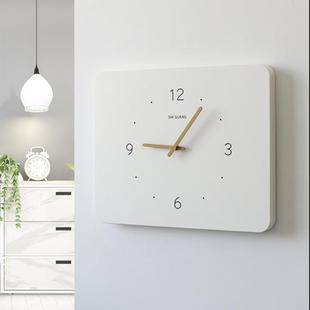 A5L电表箱装饰画带钟表竖款简约挂钟空开箱电闸配电箱遮挡时钟免