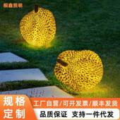 梦幻之星网红榴莲庭院风婚庆户外铁艺灯光笼摆件户外婚礼装 饰