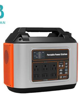 便携式储能电源美日规500W大容量486Wh正弦波户外电源LED移动用品