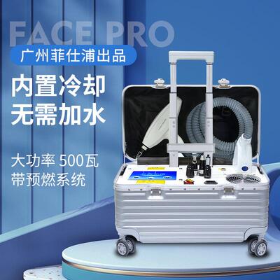 500瓦预燃不加水拉杆箱式无创洗眉机红蓝眉洗纹身眼线淡斑嫩肤仪