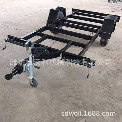 平板发电机组拖车供应平板拖车挂斗大小型农用运输拖车